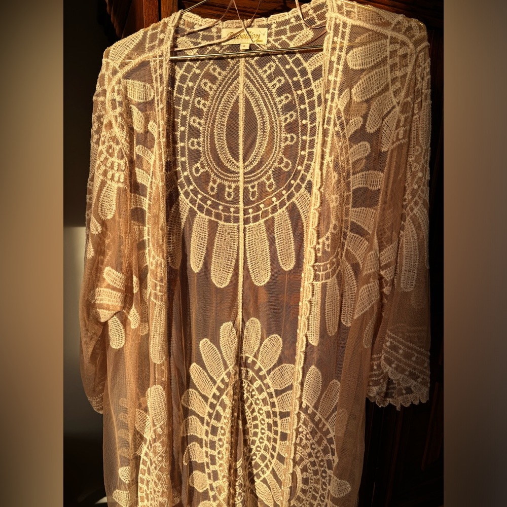 Sheer Boho Cover Up